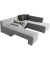 Garden Pleasure Loungesofa Wellington grau