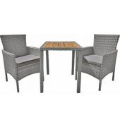 Garden Pleasure Sitzgruppe Dakota grau