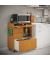 VCM my home Servierwagen Kicha buche 70,0 x 40,0 x 86,0 cm