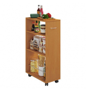 VCM my home Servierwagen Tusal buche 25,0 x 50,0 x 85,0 cm