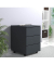 VCM my office Dalosa Rollcontainer anthrazit 3 Auszüge 39,0 x 45,0 x 55,0 cm