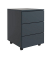 VCM my office Dalosa Rollcontainer anthrazit 3 Auszüge 39,0 x 45,0 x 55,0 cm