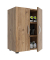 VCM my home Schuhschrank Ulas, 918420 eiche 2 Fachböden 49,0 x 34,0 x 74,0 cm