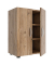 VCM my home Schuhschrank Ulas, 918420 eiche 2 Fachböden 49,0 x 34,0 x 74,0 cm
