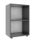 VCM my office Aktenregal Ulas anthrazit 49,0 x 32,0 x 74,0 cm