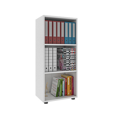 VCM my office Aktenregal Ulas weiß 49,0 x 32,0 x 108,0 cm