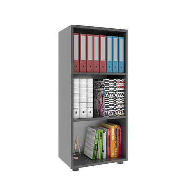 VCM my office Aktenregal Ulas anthrazit 49,0 x 32,0 x 108,0 cm