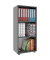 VCM my office Aktenregal Ulas anthrazit 49,0 x 32,0 x 108,0 cm