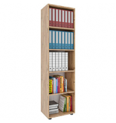 Aktenregal Ulas eiche 49,0 x 32,0 x 178,0 cm