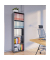 VCM my office Aktenregal Ulas anthrazit 49,0 x 32,0 x 178,0 cm