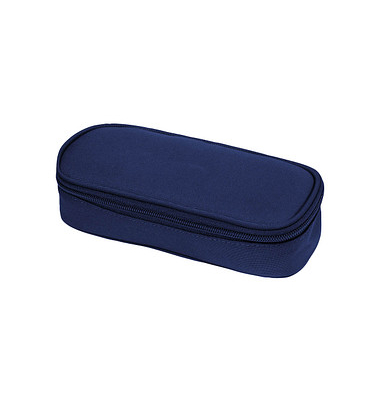 kangaro Schlampermäppchen dunkelblau, 22,0 x 9,0 cm kangaro Schlampermäppchen dunkelblau, 22,0 x 9,0 cm