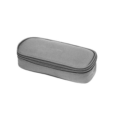 kangaro Schlampermäppchen hellgrau, 22,0 x 9,0 cm kangaro Schlampermäppchen hellgrau, 22,0 x 9,0 cm