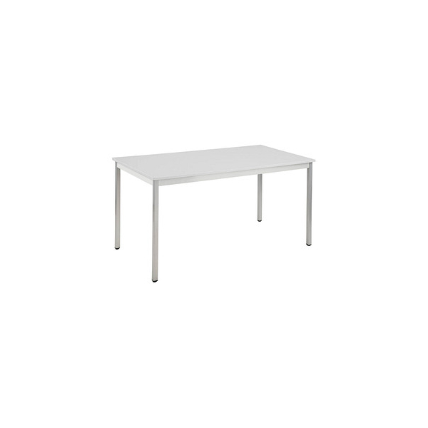 3700245399309 - Mehrzwecktisch lichtgrau alu rechteckig Vierkantrohr alu 1400 x 700 x 740 cm 3700245399309 SODEMATUB 3700245399309 - Mehrzwecktisch lichtgrau alu rechteckig Vierkantrohr alu 1400 x 700 x 740 cm 3700245399309 SODEMATUB