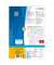 Adressetiketten INKJET, 46,6mm (H)