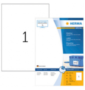 Etiketten Special 10782, weiß 210x297mm, rechteckig, 