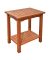 Garden Pleasure Gartentisch Beistelltisch Santa Cruz braun rechteckig 35,0 x 50,0 x 50,0 cm