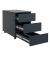 VCM my office Dalosa Rollcontainer anthrazit 3 Auszüge 39,0 x 70,0 x 55,0 cm
