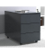 VCM my office Dalosa Rollcontainer anthrazit 3 Auszüge 39,0 x 70,0 x 55,0 cm