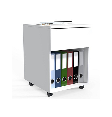 VCM my office Dasola Rollcontainer weiß 1 Auszug 39,0 x 45,0 x 55,0 cm