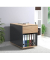 VCM my office Dasola Rollcontainer anthrazit, eiche 1 Auszug 39,0 x 70,0 x 55,0 cm