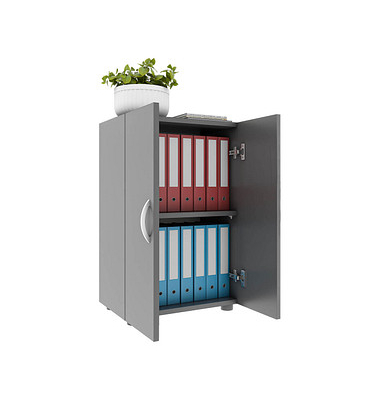 VCM my office Aktenschrank Ulas, 918431 anthrazit 1 Fachboden 49,0 x 34,0 x 74,0 cm