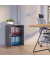 VCM my office Aktenschrank Ulas, 918431 anthrazit 1 Fachboden 49,0 x 34,0 x 74,0 cm
