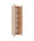VCM my office Aktenschrank Ulas, 918435 eiche 4 Fachböden 49,0 x 34,0 x 178,0 cm