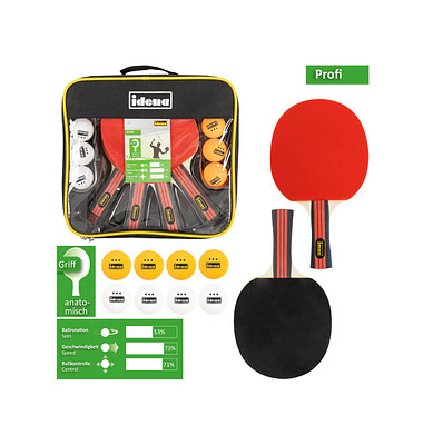 Idena Tischtennis-Set Profi