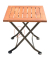 Garden Pleasure Gartentisch Wien braun quadratisch 45,0 x 45,0 x 45,0 cm