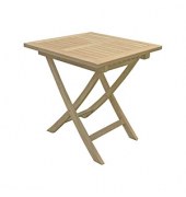 Garden Pleasure Gartentisch Solo braun quadratisch 70,0 x 70,0 x 75,0 cm