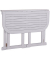 Garden Pleasure Gartentisch Manila weiß rechteckig 76,0 x 100,0 x 50,0 cm