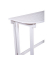 Garden Pleasure Gartentisch Manila weiß rechteckig 76,0 x 100,0 x 50,0 cm