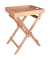 Garden Pleasure Gartentisch Bacan braun rechteckig 39,0 x 29,0 x 50,0 cm