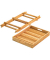 Garden Pleasure Gartentisch Bacan braun rechteckig 39,0 x 29,0 x 50,0 cm