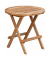 Garden Pleasure Gartentisch Mitan braun rund 50,0 x 50,0 x 50,0 cm