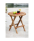 Garden Pleasure Gartentisch Mitan braun rund 50,0 x 50,0 x 50,0 cm