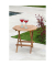 Garden Pleasure Gartentisch Luang braun achteckig 50,0 x 50,0 x 50,0 cm