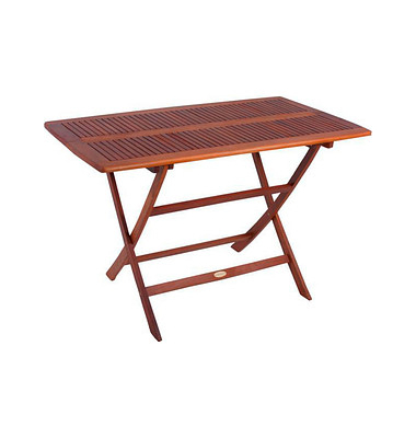 Garden Pleasure Gartentisch Solo braun rechteckig 70,0 x 120,0 x 74,0 cm
