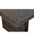 Garden Pleasure Gartentisch Bardeaux dunkelbraun rechteckig 100,0 x 200,0 x 75,0 cm
