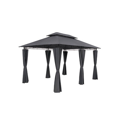 Garden Pleasure Pavillon Moldau rechteckig, anthrazit