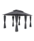 Garden Pleasure Pavillon Moldau rechteckig, anthrazit