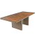 Garden Pleasure Gartentisch Braga dunkelbraun rechteckig 100,0 x 220,0 x 75,0 cm