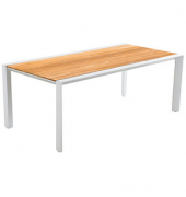 Garden Pleasure Gartentisch Venice braun rechteckig 100,0 x 200,0 x 74,0 cm