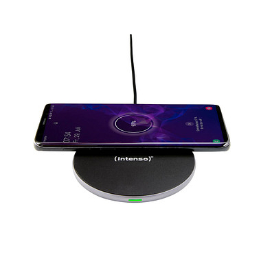 Intenso BA2 Induktive Ladestation schwarz, silber 1,5 m, 15 Watt