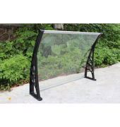 Vordach Haustür transparent 120,0 cm