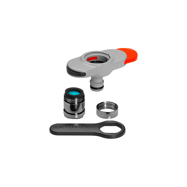 4078500048514 - GARDENA 18210-20 - Hahnverbinder für Indoor-Wasserhähne