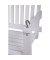 Garden Pleasure Hängebank Augusta 985111 weiß Holz 130,0 cm