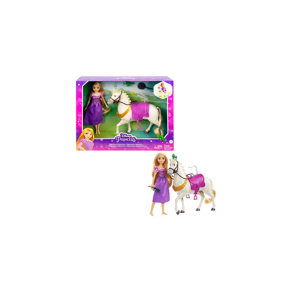 0194735120468 - Princess Rapunzel Doll And Maximus Horse Set With Accessories Saddle With Doll Clip 0194735120468 - Princess Rapunzel Doll And Maximus Horse Set With Accessories Saddle With Doll Clip