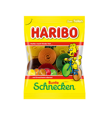HARIBO Bunte Schnecken Fruchtgummi HARIBO Bunte Schnecken Fruchtgummi