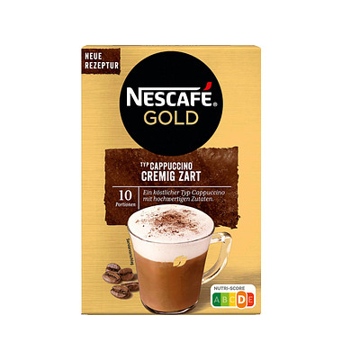 NESCAFÉ Cappuccino Cremig Zart Getränkepulver NESCAFÉ Cappuccino Cremig Zart Getränkepulver